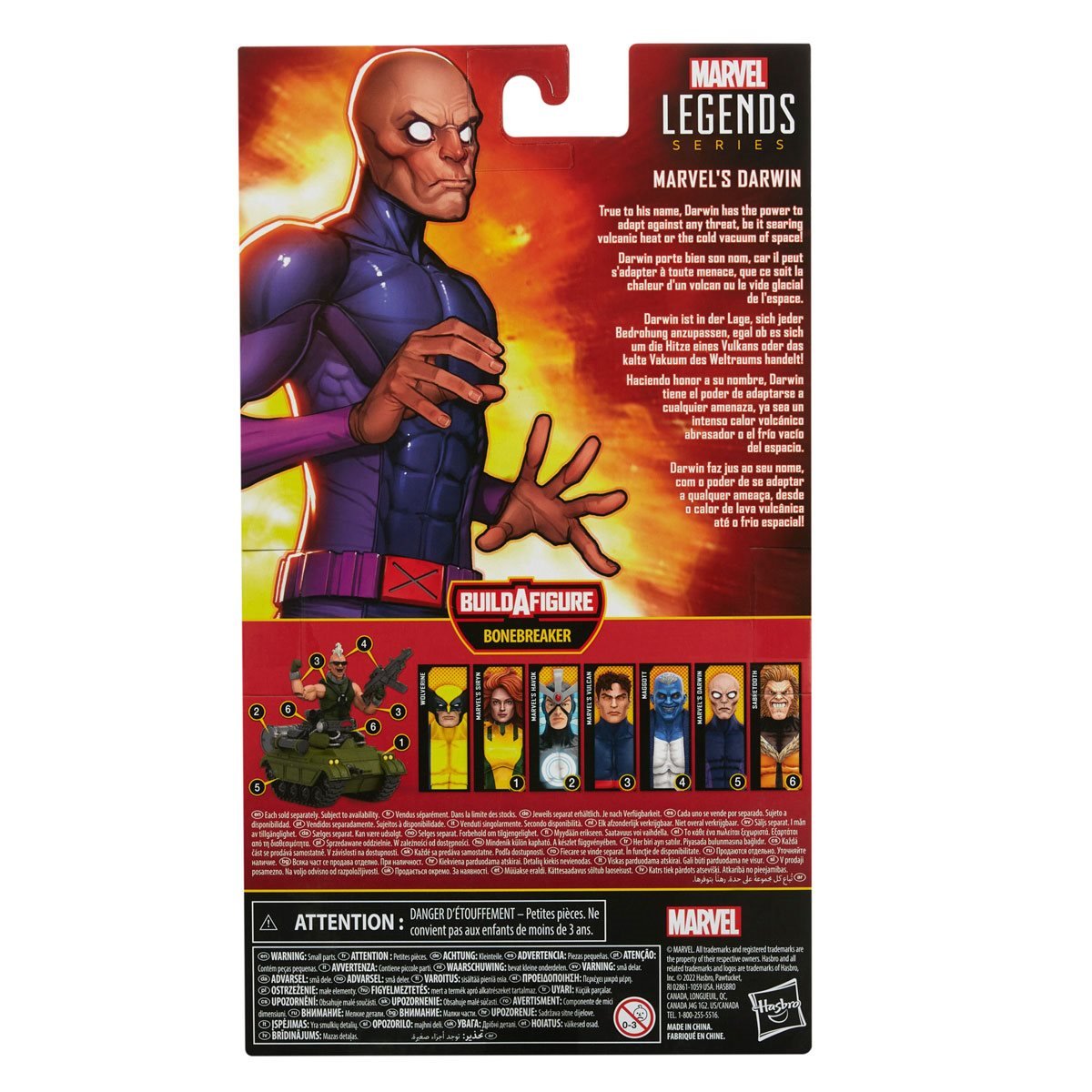 X-Men Marvel Legends Darwin Hasbro